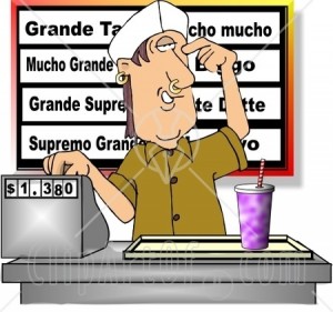 4641-teenage-boy-working-the-cash-register-at-a-fast-food-mexican-restaurant-clipart