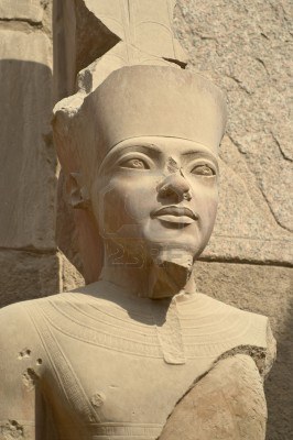 Pharaoh Memorial At Karnak Egypt