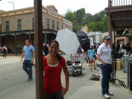 "Filming at Universal!" - Kristina Sullivan, Universal Studios Hollywood, 100 Universal City Plaza  University City, CA 91608(800) 864-8377