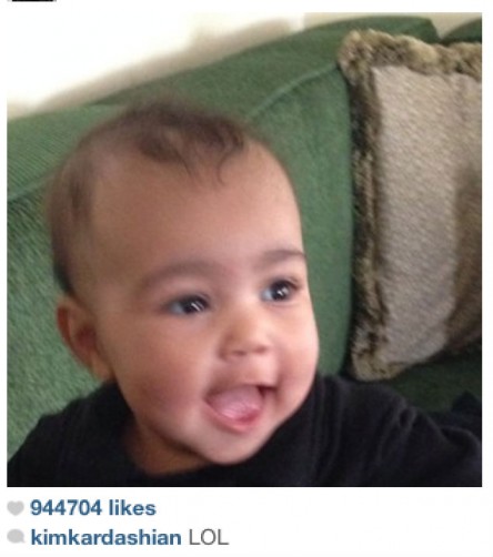 3 Simple Words = Baby North West.