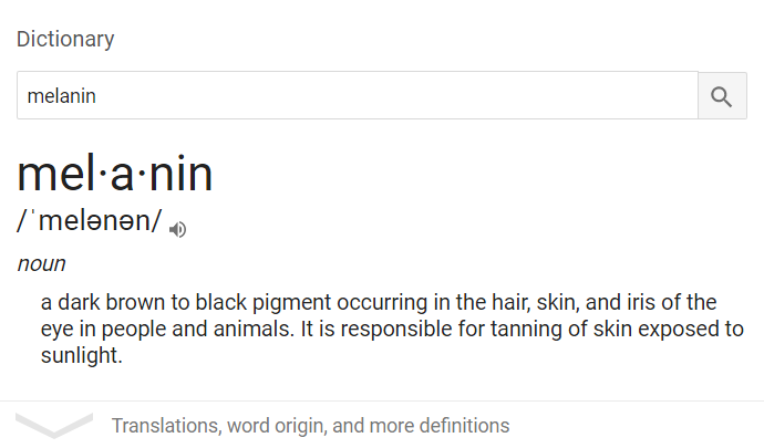 melanin