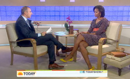 Michelle Obama and Matt Lauer - Today Show Interview