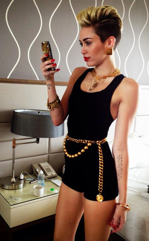 Miley Cyrus in Miami. Estimated Net Worth = $120 Million USD! "Bands A Make Her Dance"