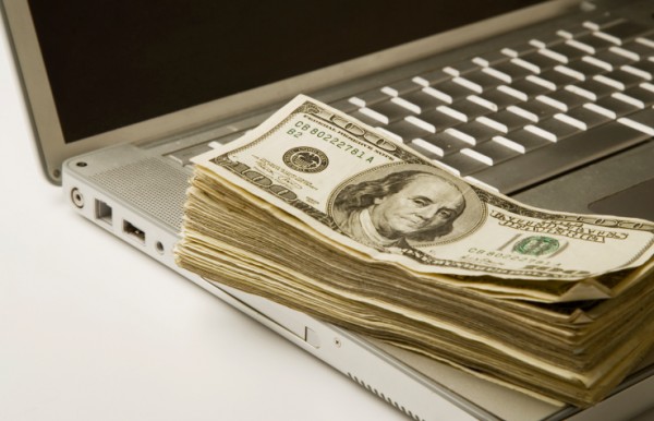 money-laptop