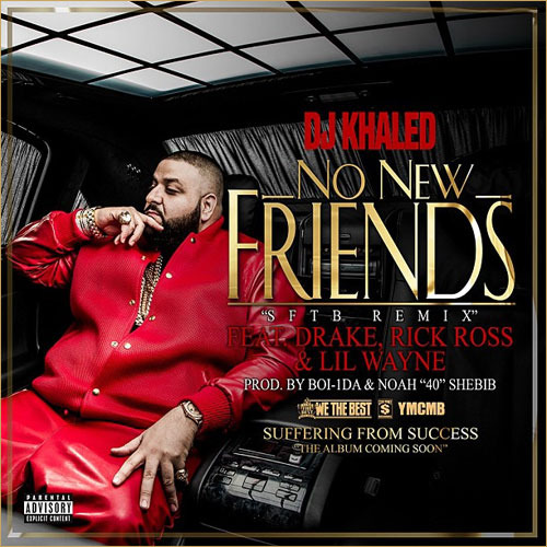 "No New Friends." Nicki Minaj's response to DJ Khaleds recent marriage proposal.