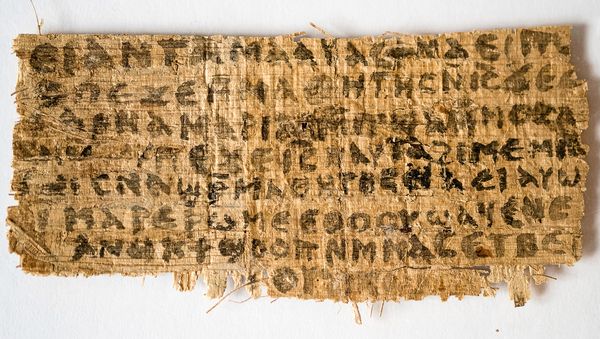 Gospel Of Jesus' Wife Papyrus.